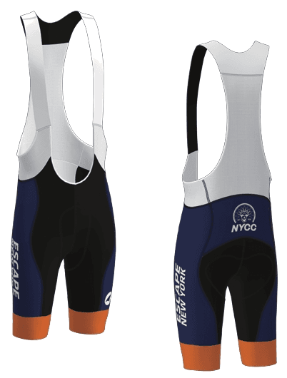 2026 Escape New York bib shorts by Pactimo